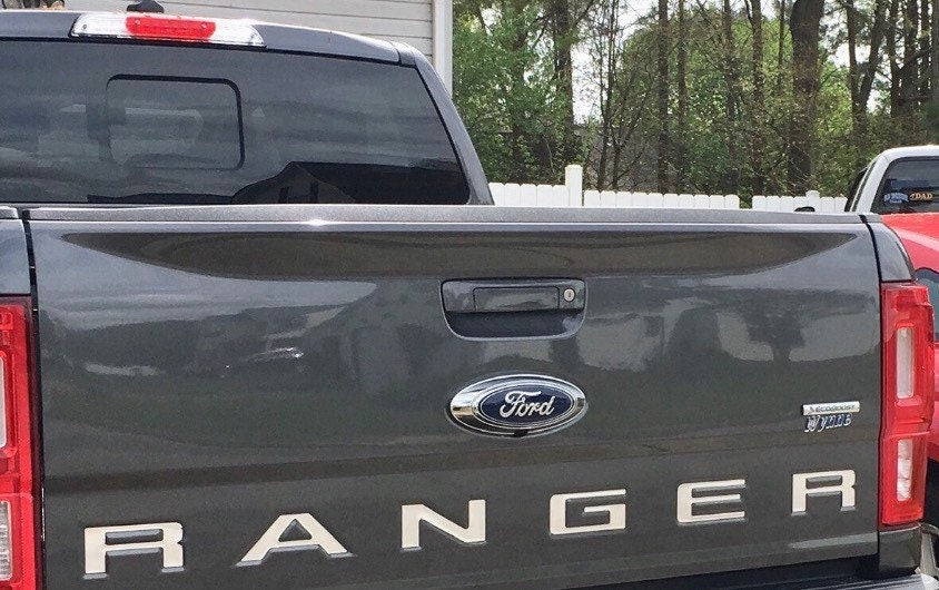 2019-2022 Ford Ranger Rear Tailgate Word Decal Insert Inlays