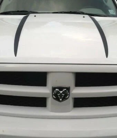 2009-2022 Dodge RAM HEMI Hood Spears Decal Vinyl Graphic