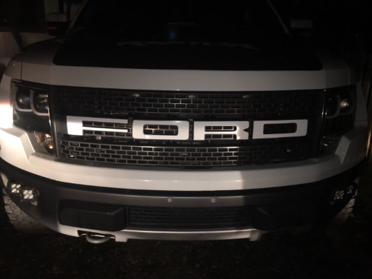 2010-2014 F-150 SVT Raptor Ford Grill Insert Graphics Stickers Decals