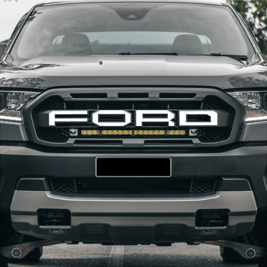 2019-2022 Ford Ranger "Raptor" Style Grill Letters Vinyl Decals