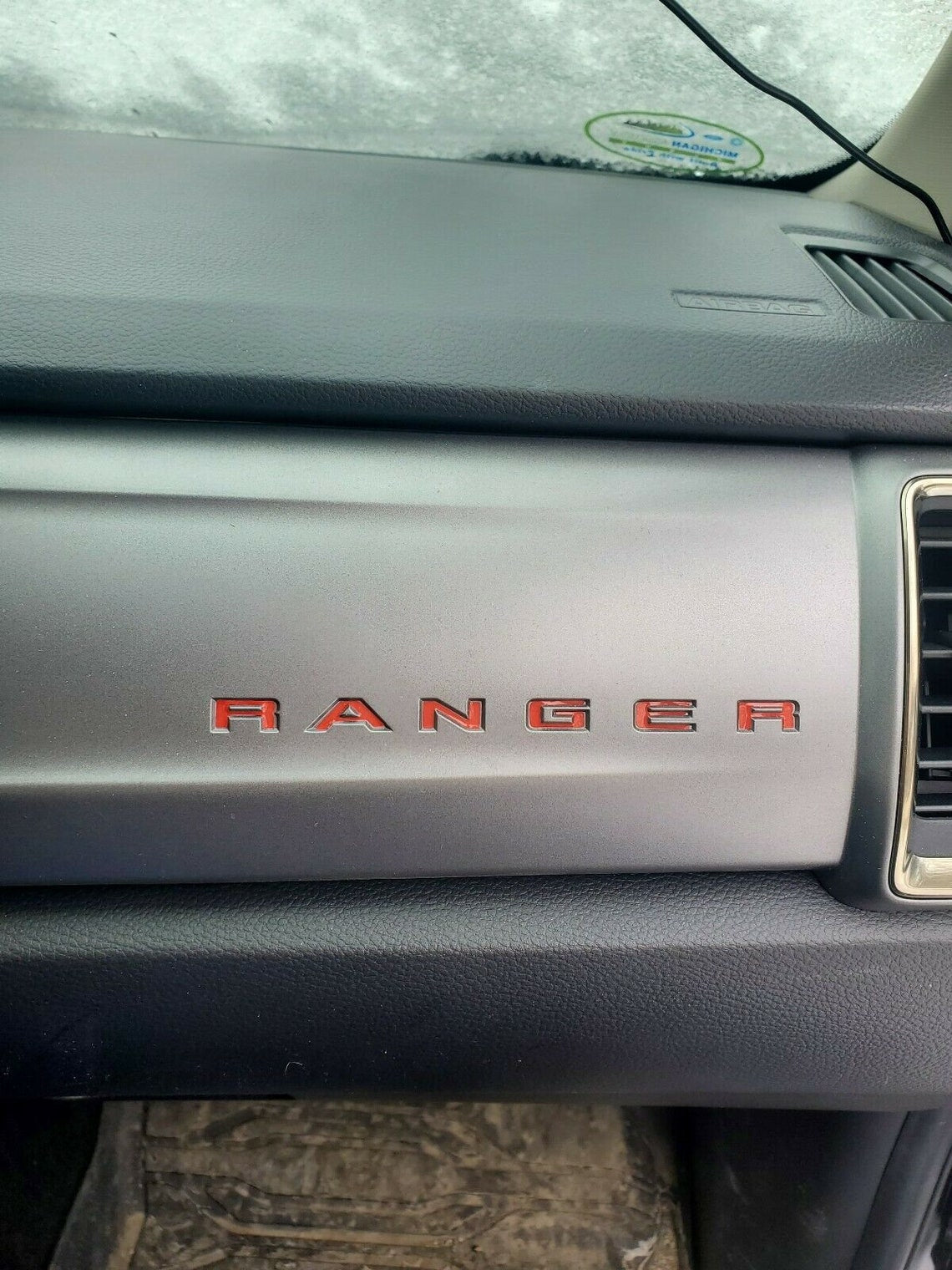 2019-2022 Ford RANGER Dashboard Decal Sticker inlays