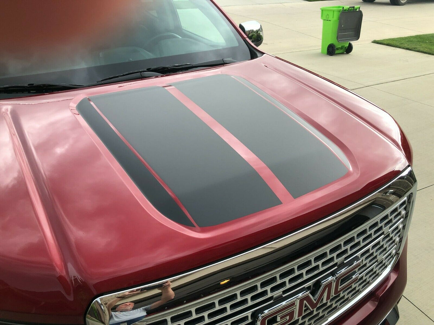2013 - 2023 CUSTOM GMC Canyon Hood Decal Graphic - Fits all GMC Canyon and Canyon Denali