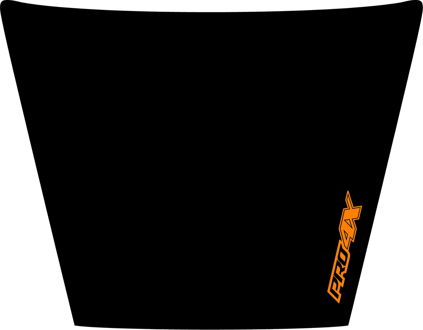 Orange Pro4x 2005 to 2021 Nissan Frontier Hood Graphic Blackout - MATTE BLACK
