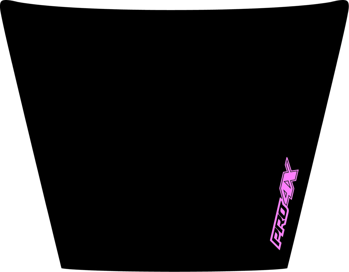 Pink Pro4x 2005 to 2021 Nissan Frontier Hood Graphic Blackout - MATTE BLACK