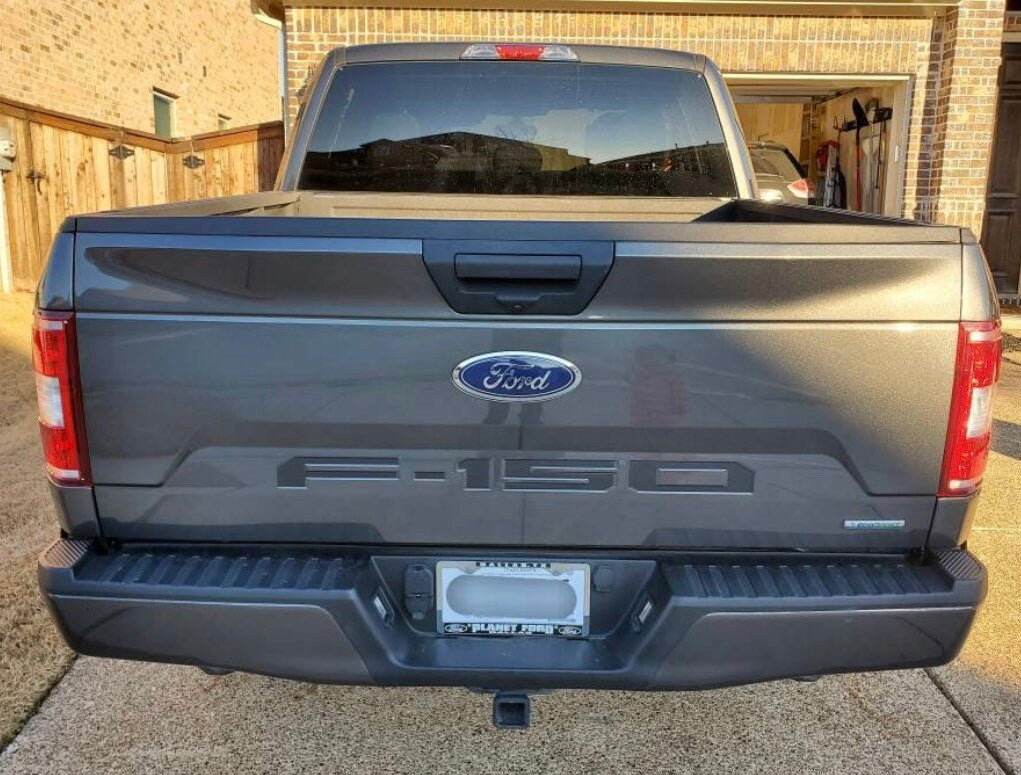 MATTE BLACK - 2018-2020 FORD F-150 Tailgate Decal Inserts