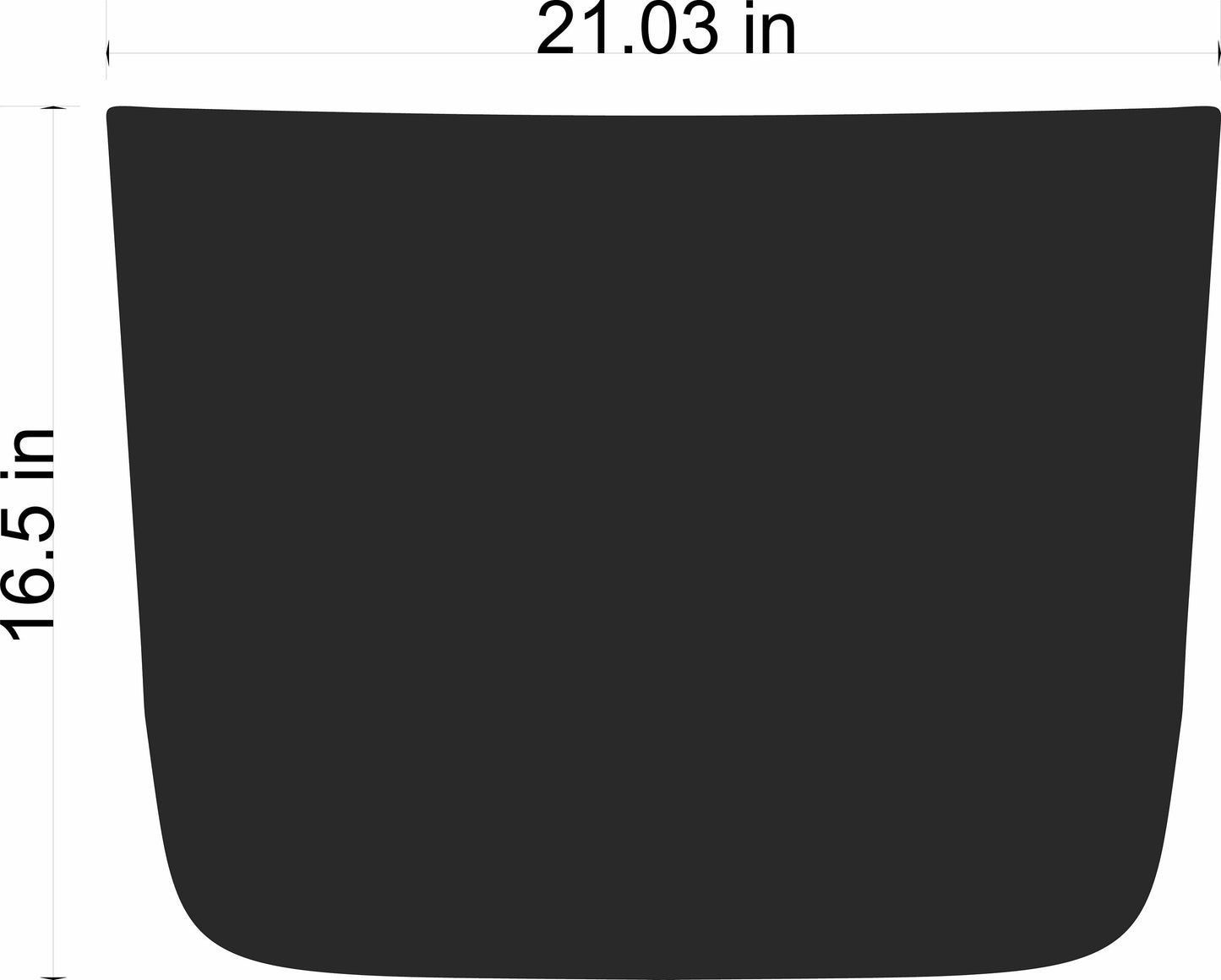 Custom MATTE BLACK - 2008 Compatible with Outback Hood_Graphic Decal