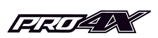 Pro4x Decal Sticker 10" x 1.5"