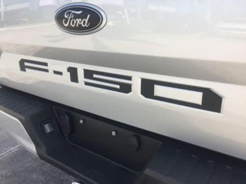 MATTE BLACK - 2018-2020 FORD F-150 Tailgate Decal Inserts