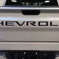 GLOSS BLACK - 2019-2022 Chevrolet Silverado Trunk Word Decal Graphic Insert Inlays