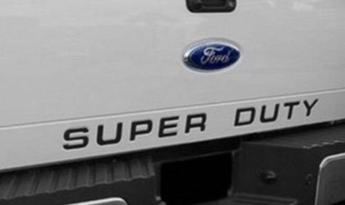 2017-2019 Ford F-250;F350;F450;F550 Tailgate Decal SUPER DUTY Insert Inlay